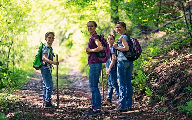 Randonnée : 120 km de sentiers balisés